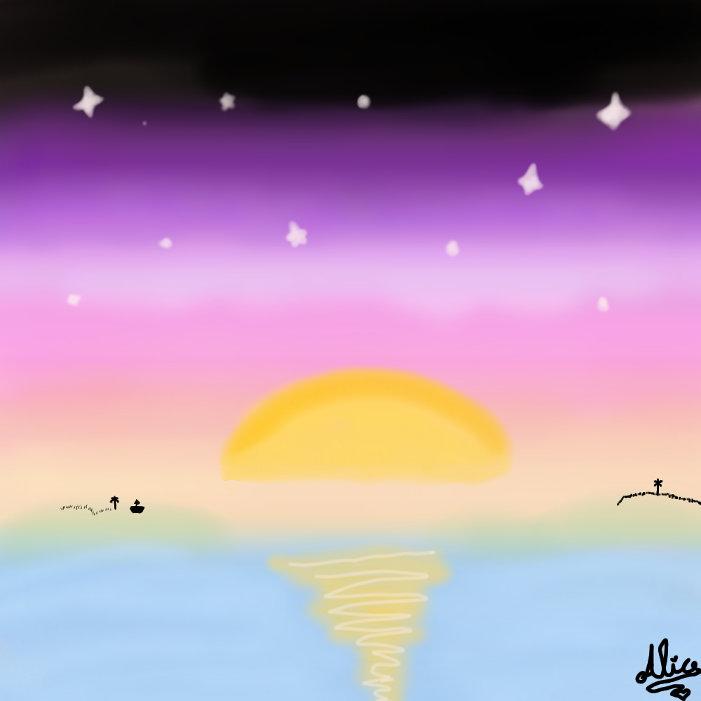 Sunset - ibisPaint