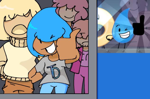 Teardrop approves the cake