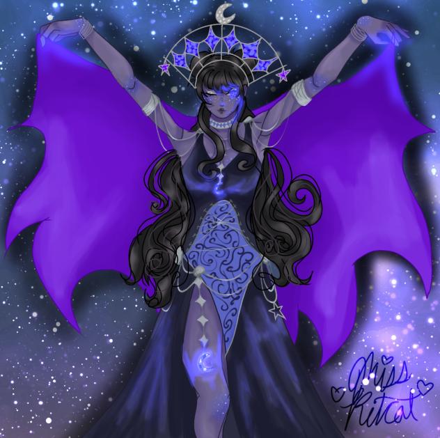 Nyx Goddes of darkness