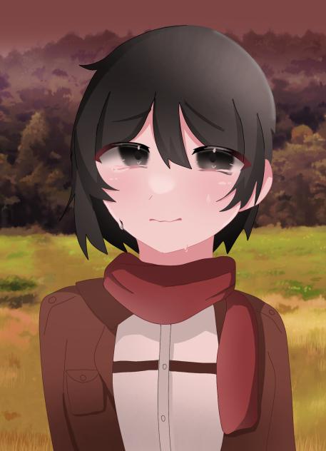 マフラーを巻いてくれてありがとう