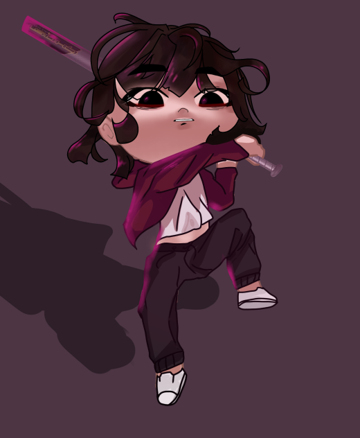 Pink light - ibisPaint