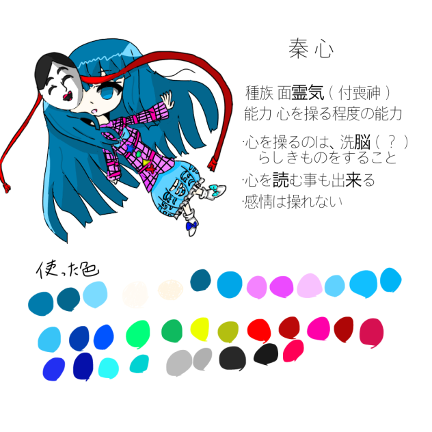 東方オリキャラ い Ibispaint