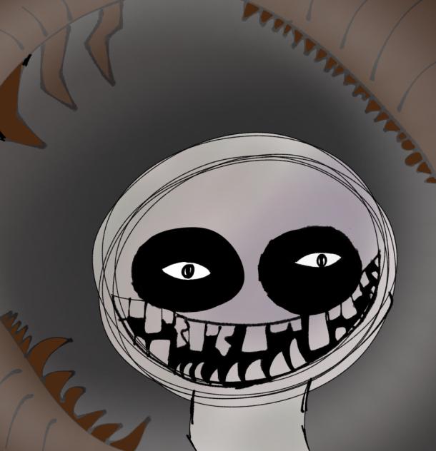 Creepy ahh centipede - ibisPaint