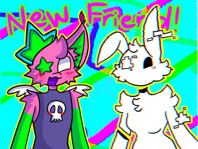 Glitch meets Gummy!