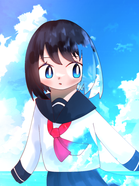 空の少女