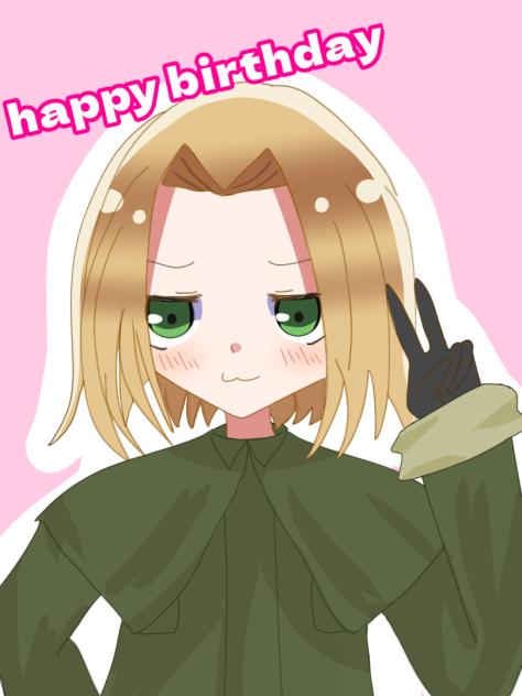 happy birthdayポー