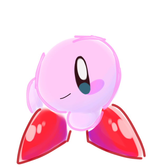 カービィ落描き