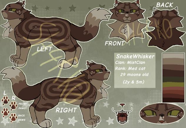 SnakeWhisker, from Flooded Claws! 😈😇