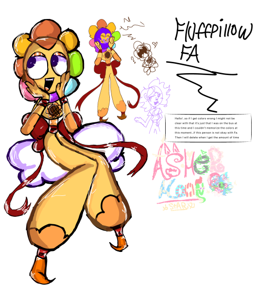 Fluff pillow FA - ibisPaint