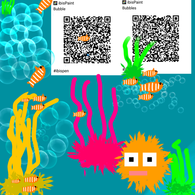 Bubble brush ibisPaint