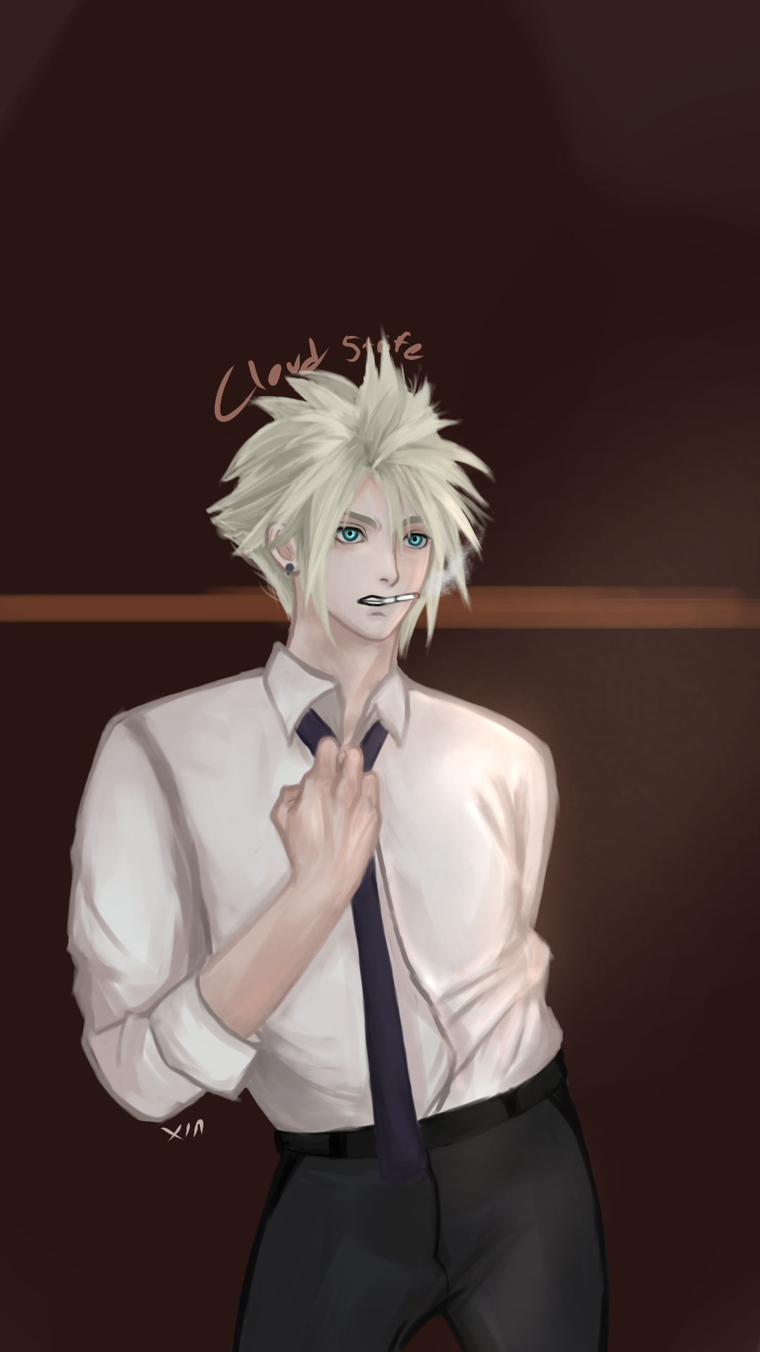 Cloud Strife - ibisPaint