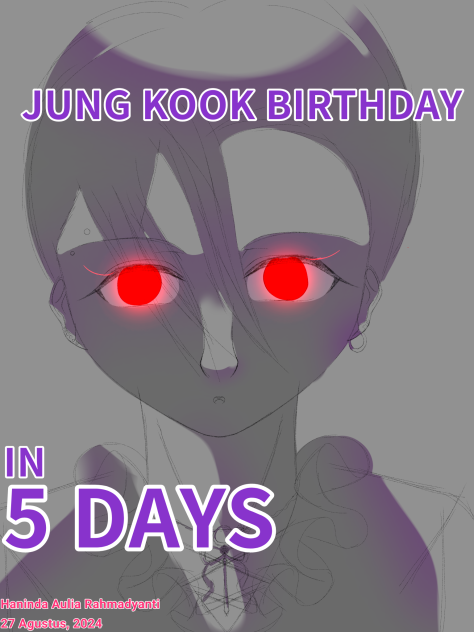 JUNG KOOK BIRTHDAY IN 5 DAYS