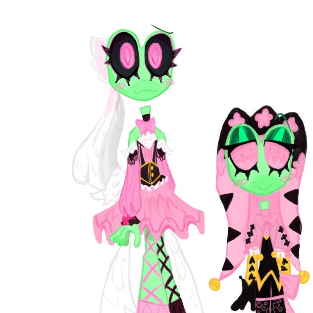 Ribbit as Columbina