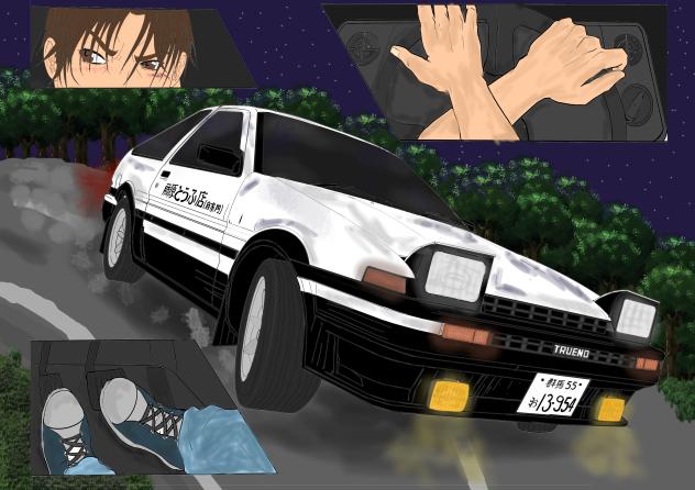 Takumi drive ae 86 trueno