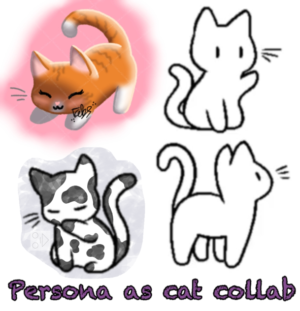 Persona as cat collab