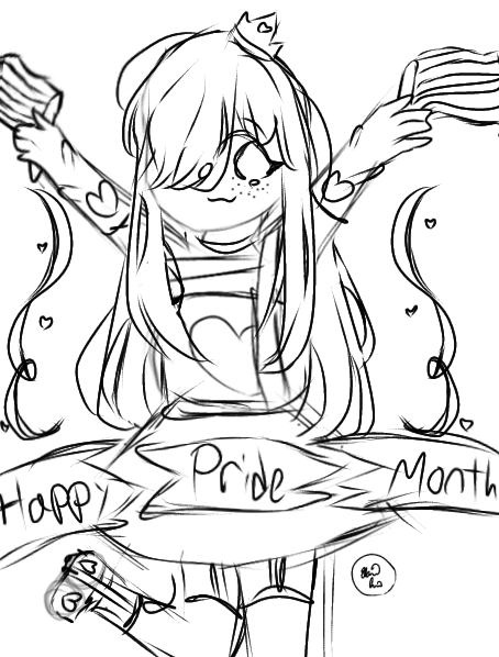 Happy Pride Month Sketch