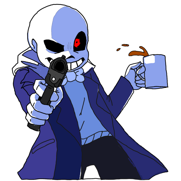 sans sudden change gun coffee