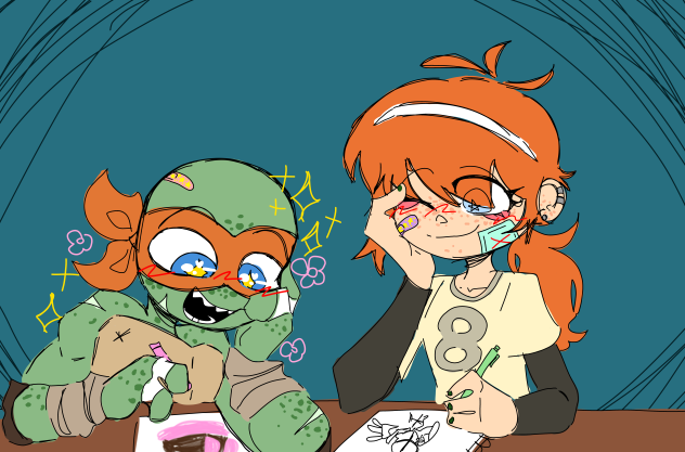 Coloring book (TMNT 2012)