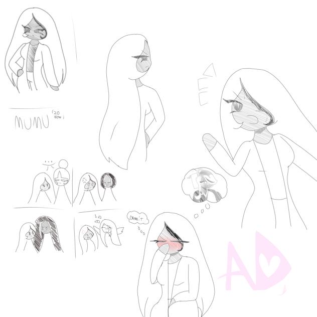 Justa Doodle of Mumu
