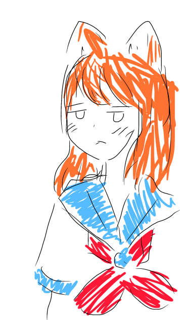 fox oc - ibisPaint