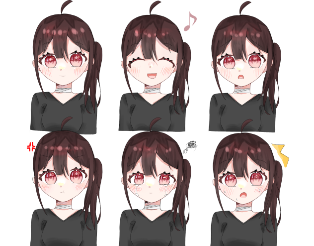 ことみちゃんの立ち絵！