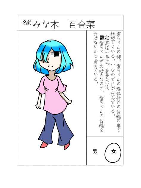 命の制限　キャラ募集！