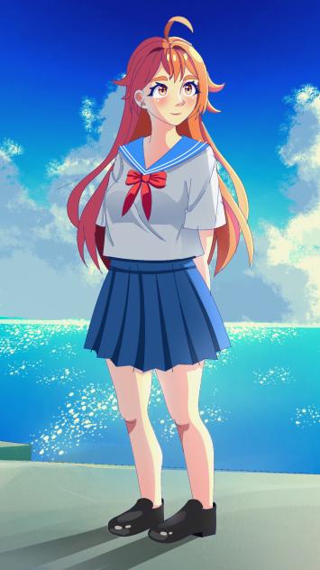 Sayuri pensativa