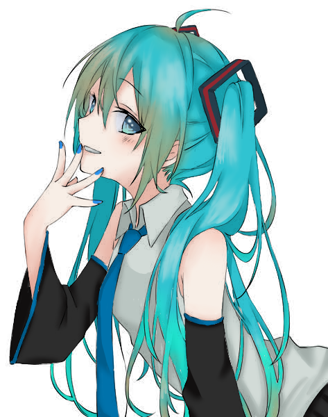 ミク塗ってみたけどミクの日遅れた…笑