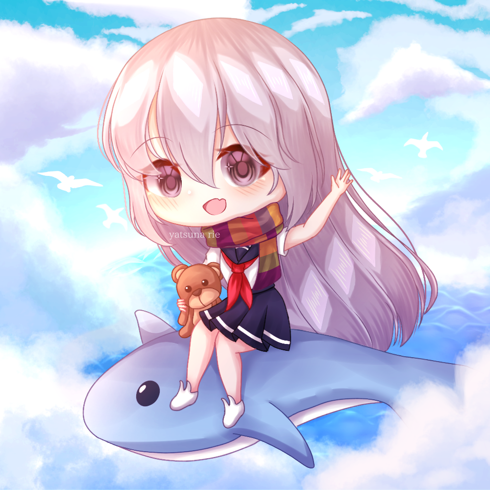 Flying Dolphine IbisPaint flying-dolphine-ibispaint
