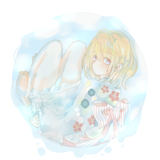 創作 女の子 。