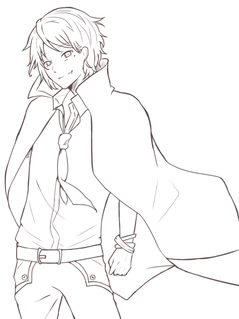 ハロウィン♪(線画)