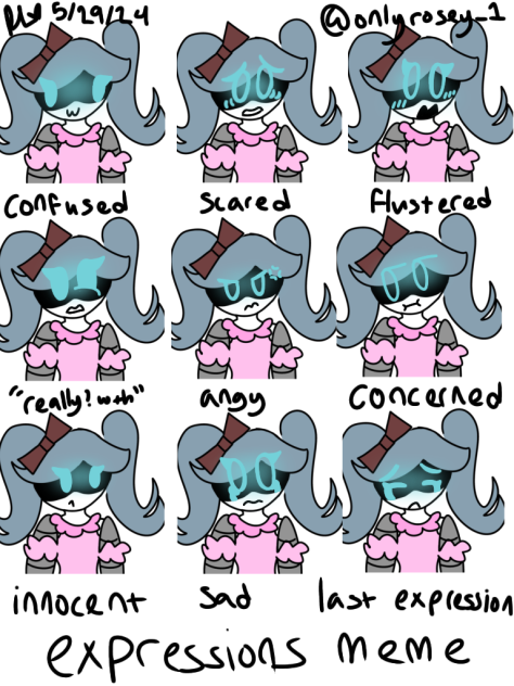 expressions meme (Eveilyn)
