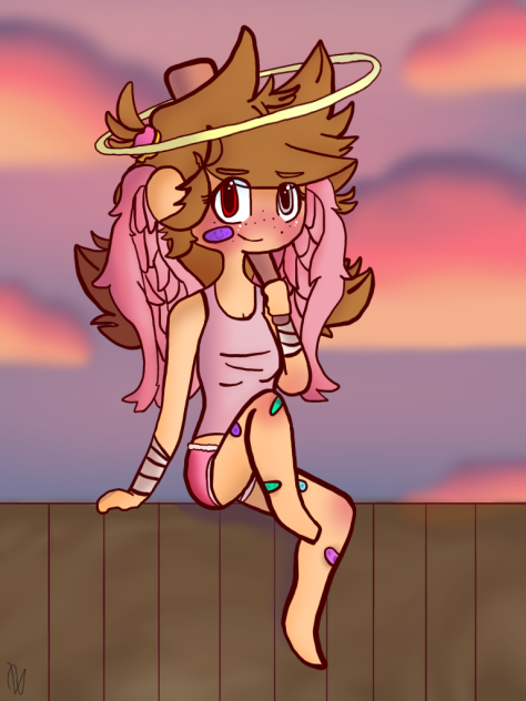 Redraw art I did for a challenge! - ibisPaint