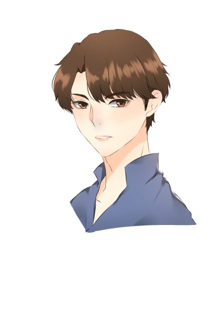 just a man - ibisPaint