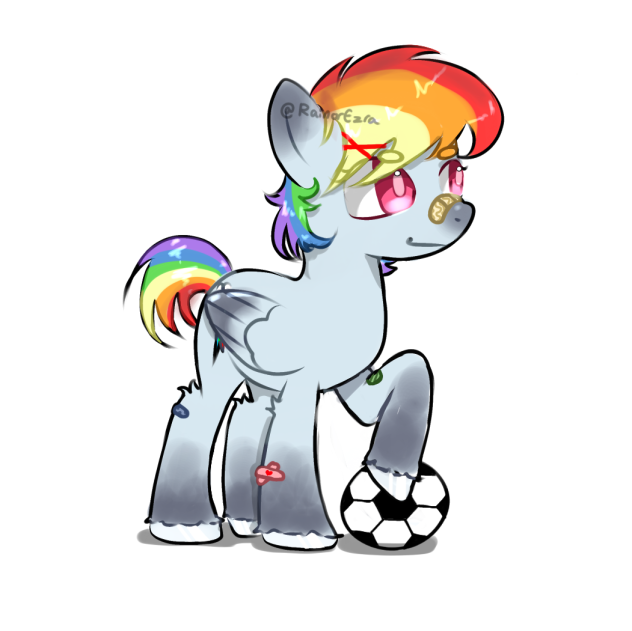 Rainbow dash redesign🌈 - ibisPaint