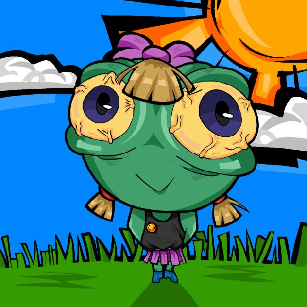 ein Frosch