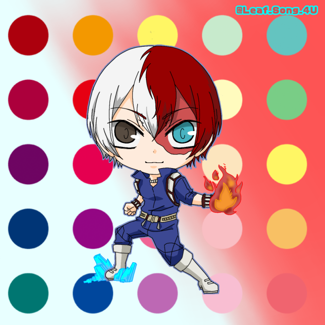 ミニキャラ　轟焦凍