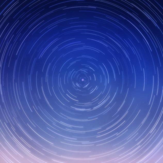北極星とぐるぐるな星
