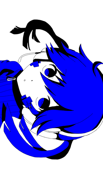 エネちゃん線画お借りして本家風に塗りました！