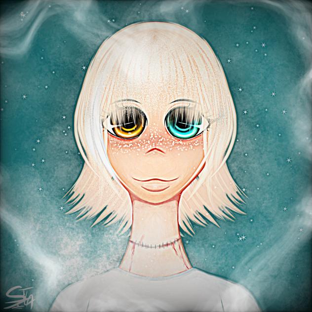 Random character i drew with new brushes