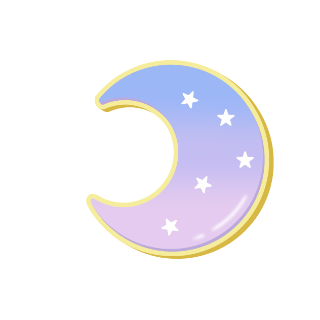 月のアクセサリー