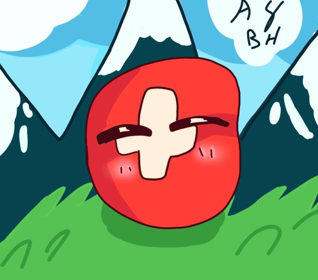 Switzerland ball  🇨🇭