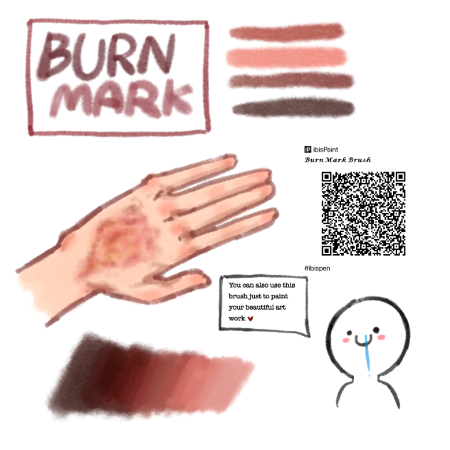 𝓑𝓾𝓻𝓷 𝓜𝓪𝓻𝓴 𝓑𝓻𝓾𝓼𝓱 ibisPaint