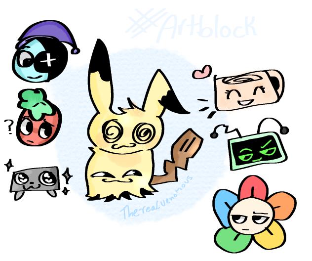 Mimikyu x Dandy’s world!