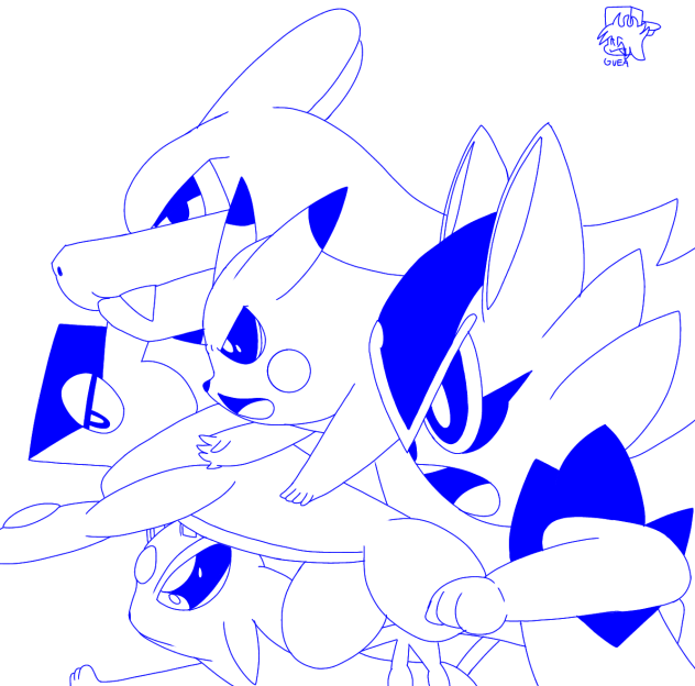 dibujo random del pokemon