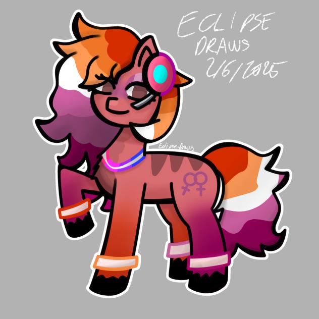Happy Lesbian Pride Month Dayy!