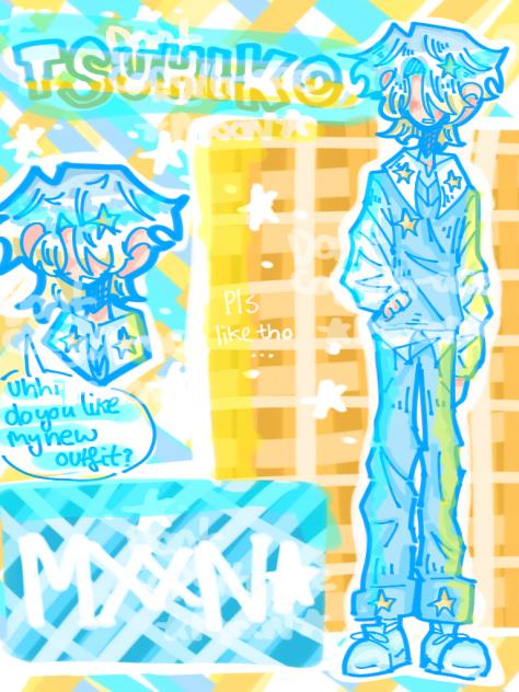 Tsuhiko's new outfit