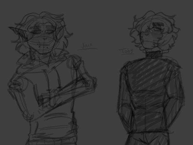 ~ Jack and Toby sketch ~
