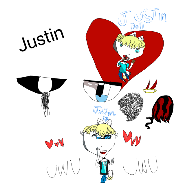 Justin me! Art new version (design)
