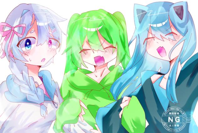 三姉妹！